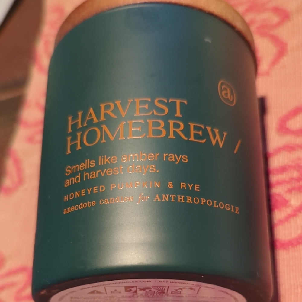 Harvest Homebrew candle